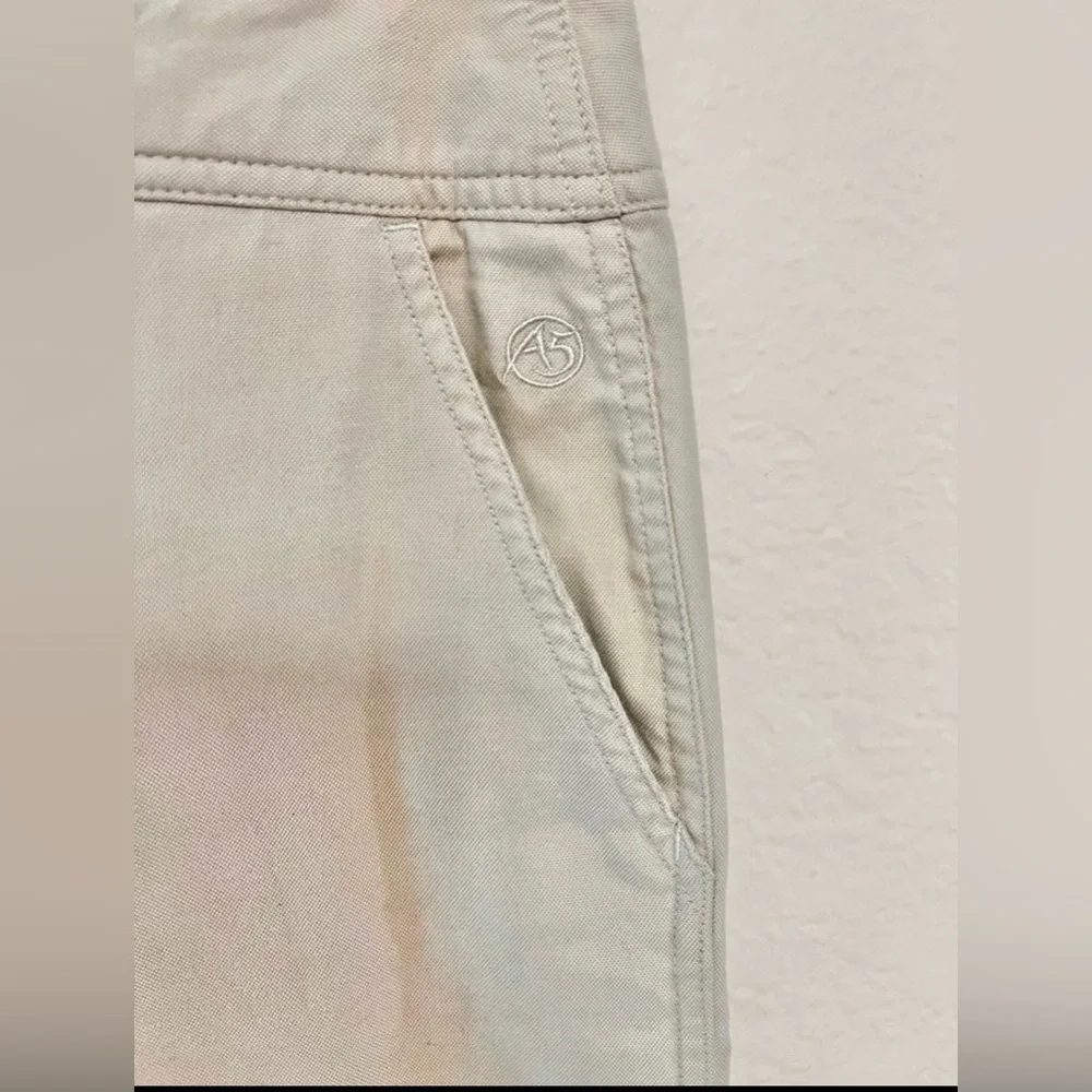 The NorthFace A5 Series Fossil Ivory  Pants Women’s Size 8 3/4 Hiking Pants - Picture 4 of 5